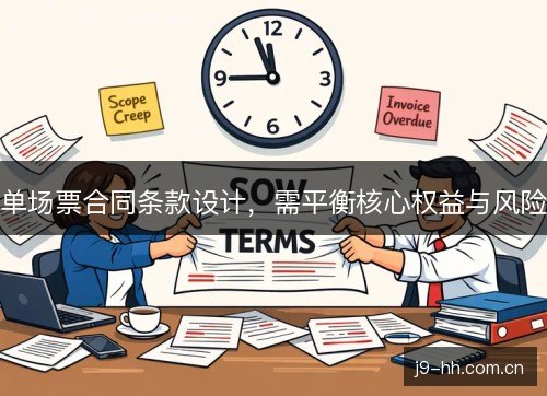 单场票合同条款设计，需平衡核心权益与风险